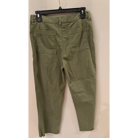 Frank & Eileen Blackstone Utility Pants Italian Performance Twill Army Green 4 - Picture 3 of 5